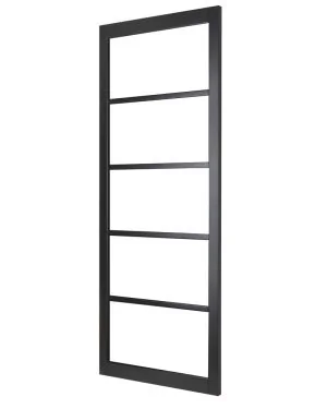 Odense Black 5-Light Demi Panel