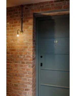 Odense Black Fire Door (FD30 - Made to Measure)