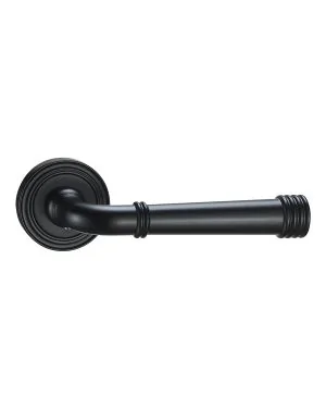 Oxford Lever Handle Pair - Midnight Black