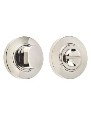 Pattern 3 Bathroom Turn - Polished Nickel