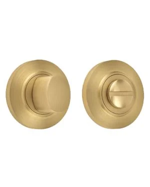 Pattern 3 Bathroom Turn - Satin Brass