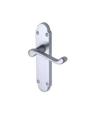 Project Hardware Door Handle Lever Latch Milton Design Satin Chrome finish