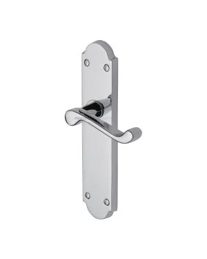 Project Hardware Door Handle Lever Latch Kensington Design Polished Chrome finish