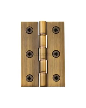 Heritage Brass Hinge Brass with Double&nbsp;Phosphor Washers 3 x 2 Antique finish