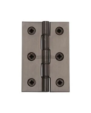 Heritage Brass Hinge Brass with Double&nbsp;Phosphor Washers 3 x 2 Matt Bronze finish