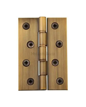Heritage Brass Hinge Brass with Double&nbsp;Phosphor Washers 4 x 2 5/8 Antique finish