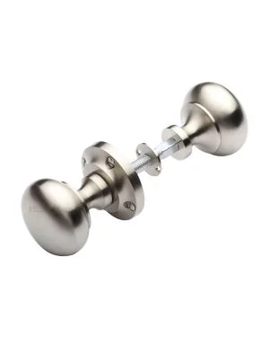 Heritage Brass Victoria Rim Knob Satin Nickel finish&nbsp;(Suitable with Rim Locks only)