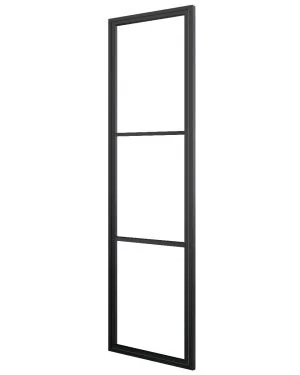Manhattan Black Steel Modular Sidelight