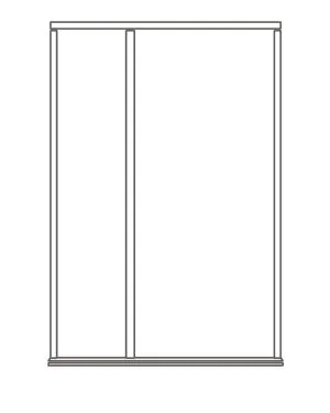 Hardwood External Single Door Frame with Left Handed Sidelight