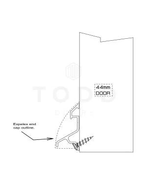 Single Door Rain Deflector