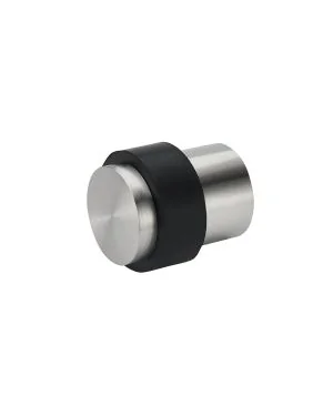 Floor Mounted Door Stop - Satin Stainless Steel