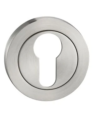 Satin Stainless Steel Euro Escutcheon
