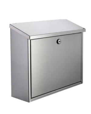 Wall Mounted Letter Box - Stainless Steel (EOL)