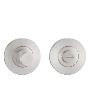 Zeus Bath Turn & Release - Satin Stainless Steel
