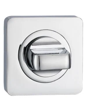 Polished Chrome Square Bath Turn