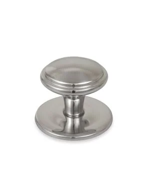 Traditional Centre Door Knob - Polished Stainless Steel (EOL)