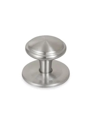 Traditional Centre Door Knob - Satin Stainless Steel (EOL)
