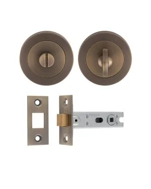 Belas Handle Latch Pack - Antique Brass - Ultimate Door Pack