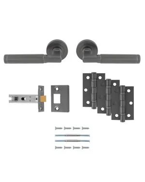 Belas Handle Latch Pack - Anthracite - Ultimate Door Pack