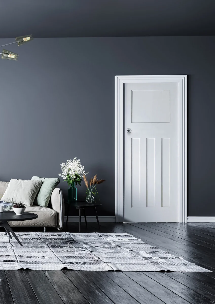 White 1930s 4-Panel Lifestyle