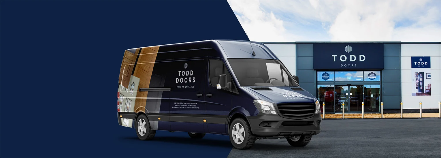 Todd Doors Delivery Van
