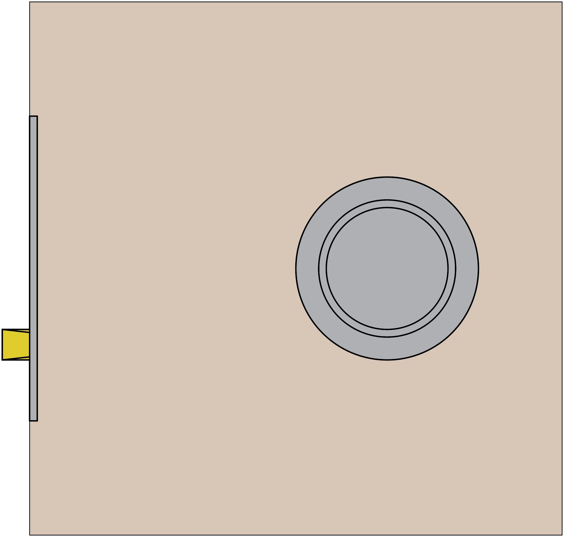 Horizontal Latch Configuration Diagram