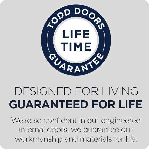 Todd Doors Lifetime Guarantee logo