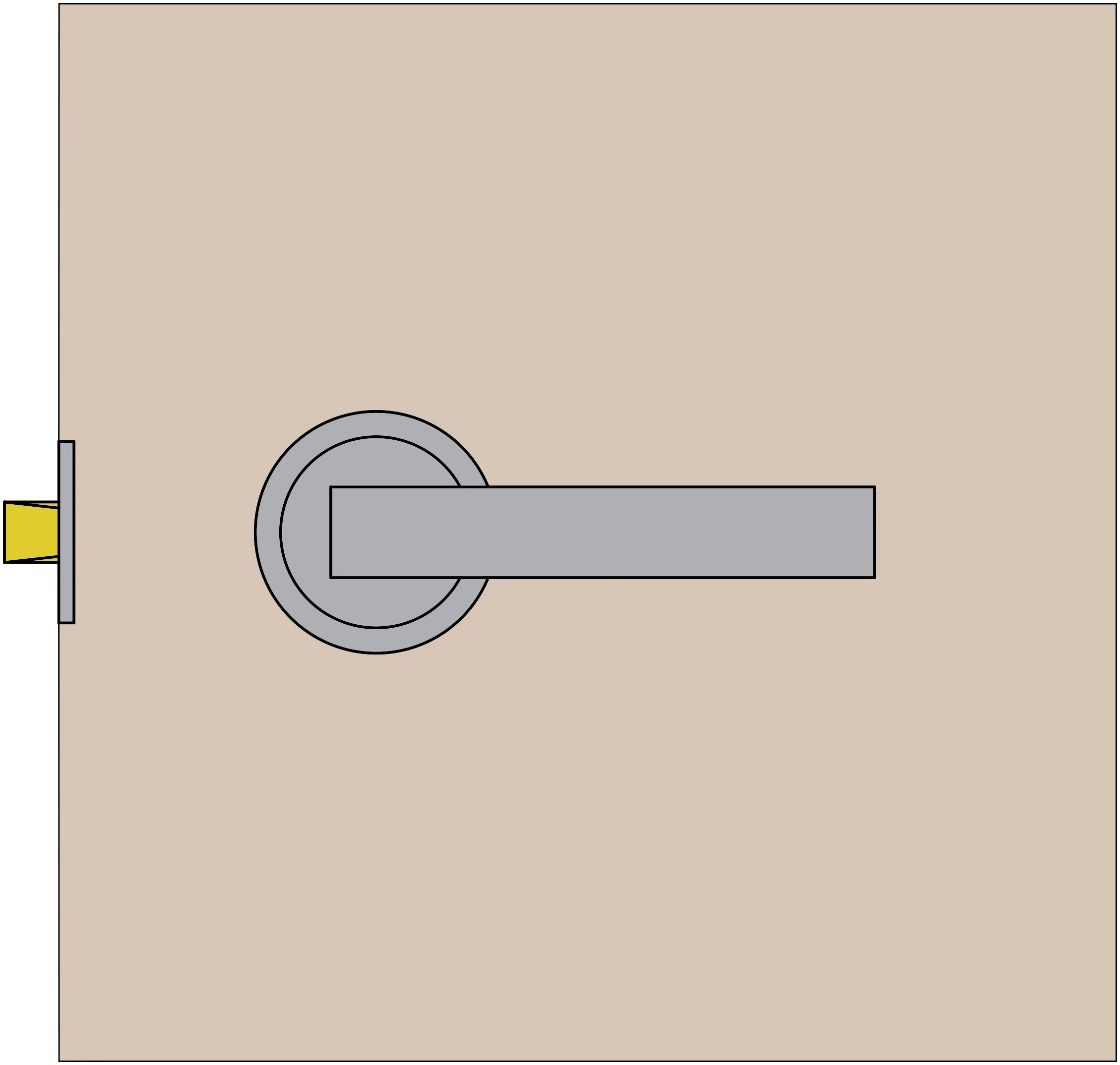 Magnetic Latch Configuration Diagram