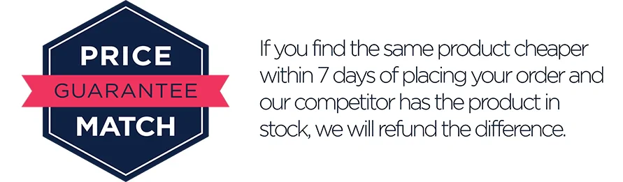Todd Doors Price Match Guarantee Logo with Quote