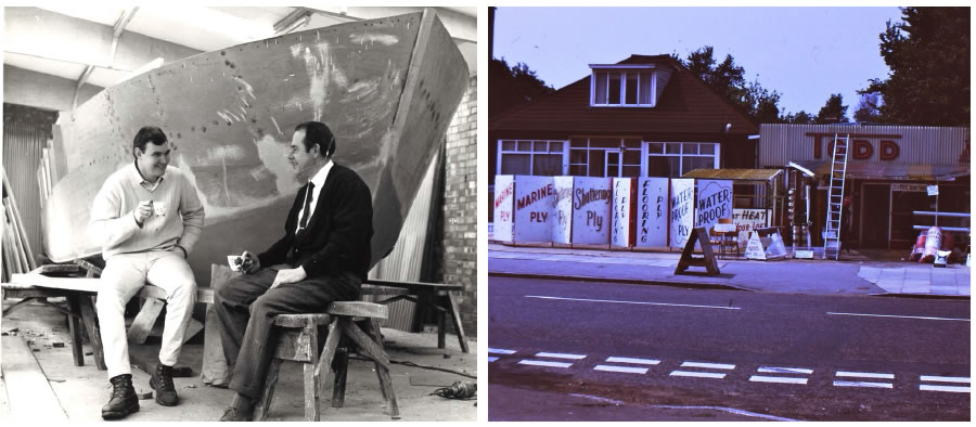 John Todd becomes head of the Todd Doors business - 1965